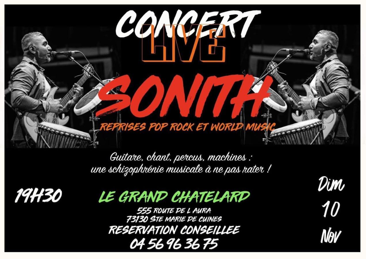 Le Grand Chatelard Hotel Bar Restaurant Sainte-Marie-de-Cuines Экстерьер фото