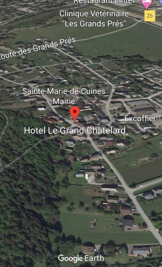 Le Grand Chatelard Hotel Bar Restaurant Sainte-Marie-de-Cuines Экстерьер фото